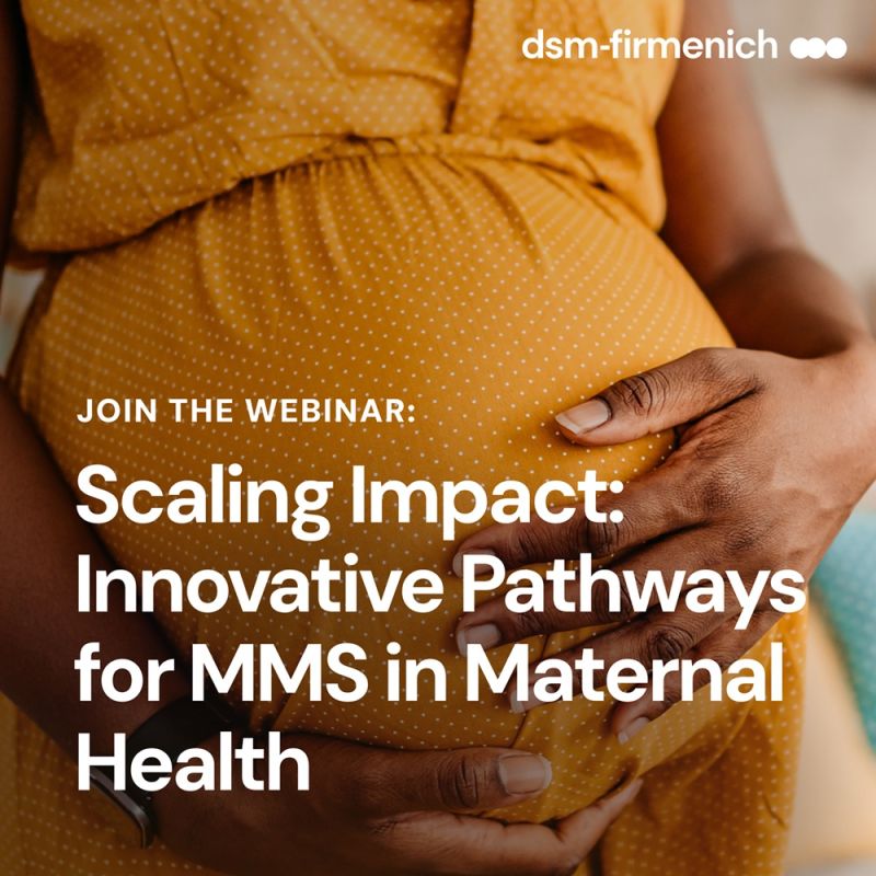 Webinar! Scaling Impact: Innovative Pathways for MMS in Maternal Health ...